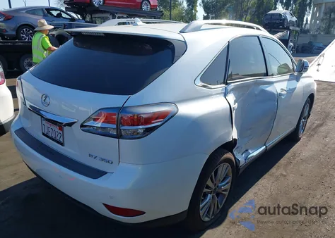 2013 Lexus Rx 350 z USA, uszkodzony, nr VIN 2T2ZK1BA7DC106613